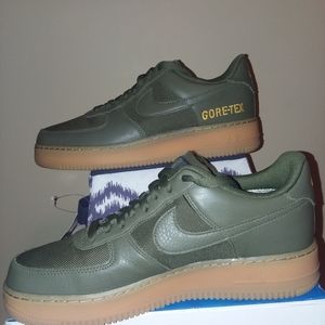 Goretex-Medium Olive Air Force 1s lows